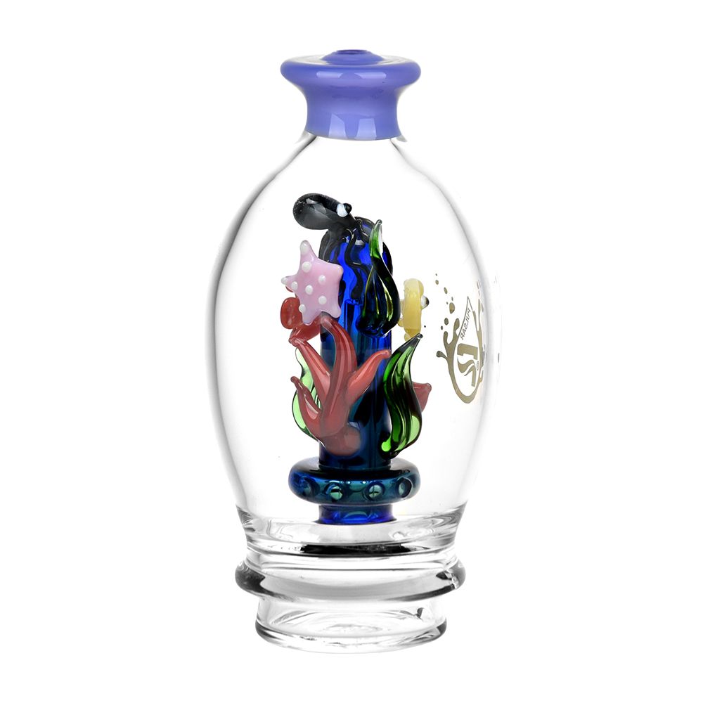 Pulsar Ocean Aquarium Puffco Peak Glass Bubbler