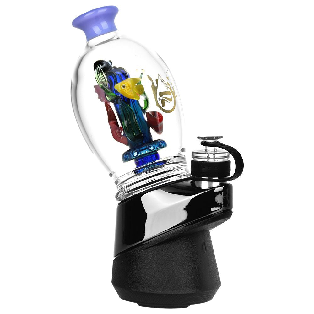 Pulsar Ocean Aquarium Puffco Peak Glass Bubbler