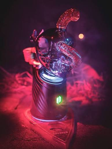 MJ Arsenal Grim Ripper Puffco Peak Glass 💀