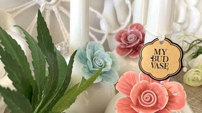My Bud Vase® Rosette Vase Bong
