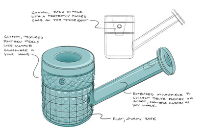 Jane West Twenties Collection Sherlock Pipe