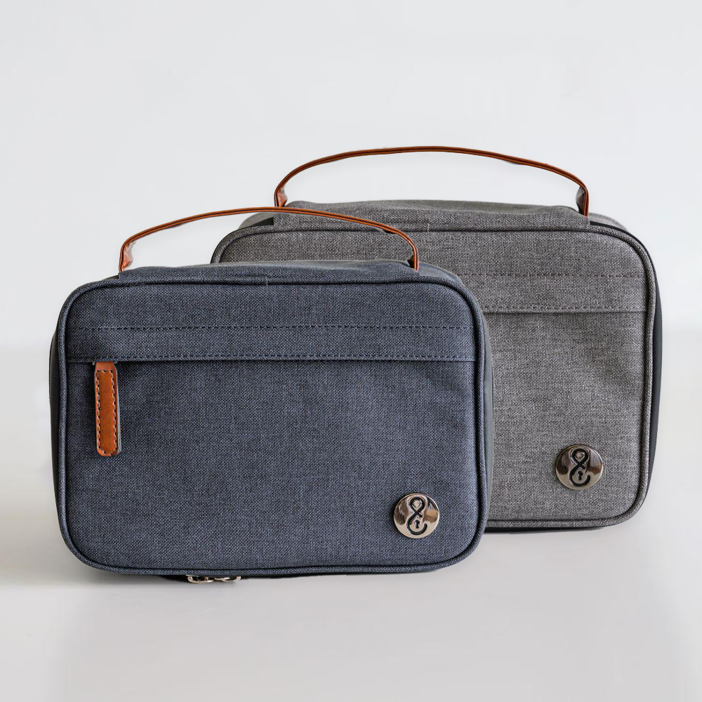 Herb & Mary | Smell Proof Accessories Storage Stash Case w/Integrated Combo Lock (Medium)