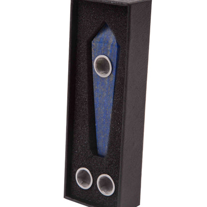 QUARTZ PIPE | LAPIS LAZULI